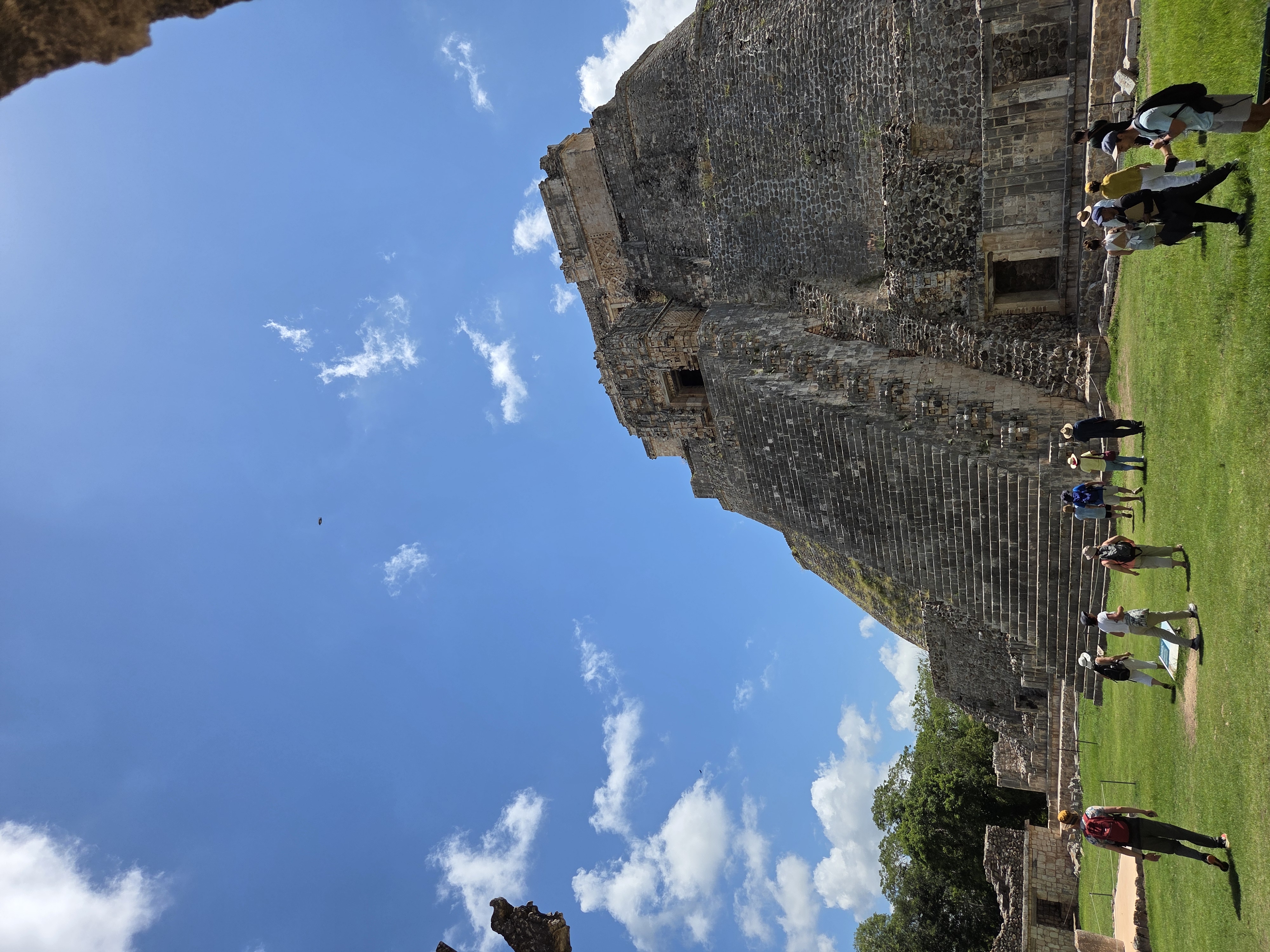 A Mayan ruin in Mexico